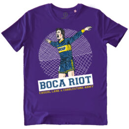 T-SHIRT UOMO - BOCA RIOT viola