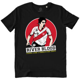 T-SHIRT UOMO - RIVER BLOOD nera