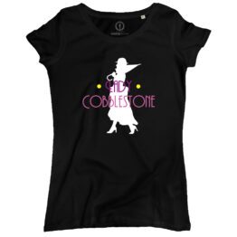 T-SHIRT DONNA - LADY COBBLESTONE nera