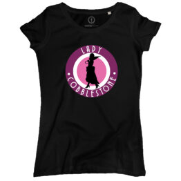 T-SHIRT DONNA - LADY MODERNIST nera