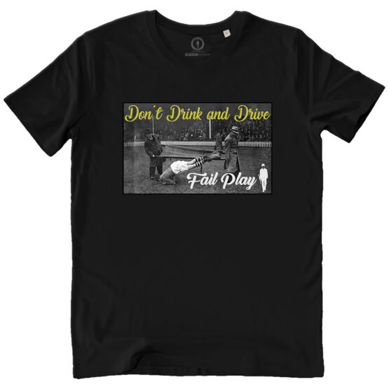 T-SHIRT UOMO - DON'T DRINK AND DRIVE nera