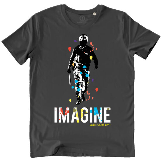 T-SHIRT UOMO - IMAGINE antracite