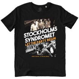 T-SHIRT UOMO - STOKHOLM SYNDROM nera