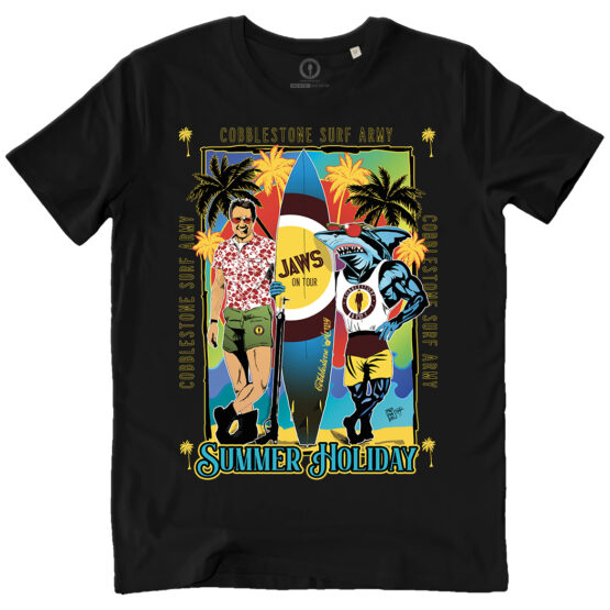 T-SHIRT UOMO - SUMMER HOLIDAY nera