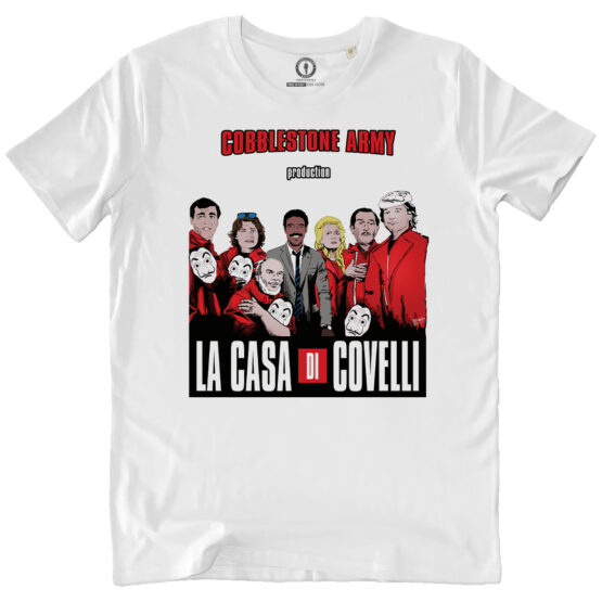 T-SHIRT UOMO - LA CASA DI COVELLI bianca