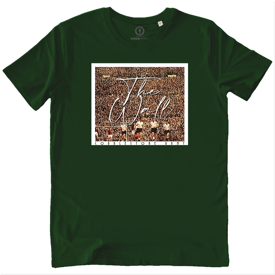 T-SHIRT UOMO - THE WALL verde bottiglia