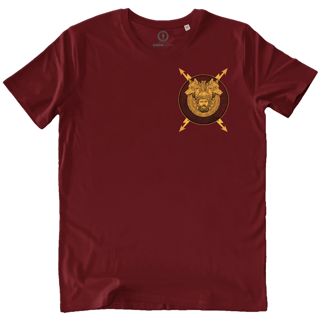 T-SHIRT UOMO - MARTE bordeaux