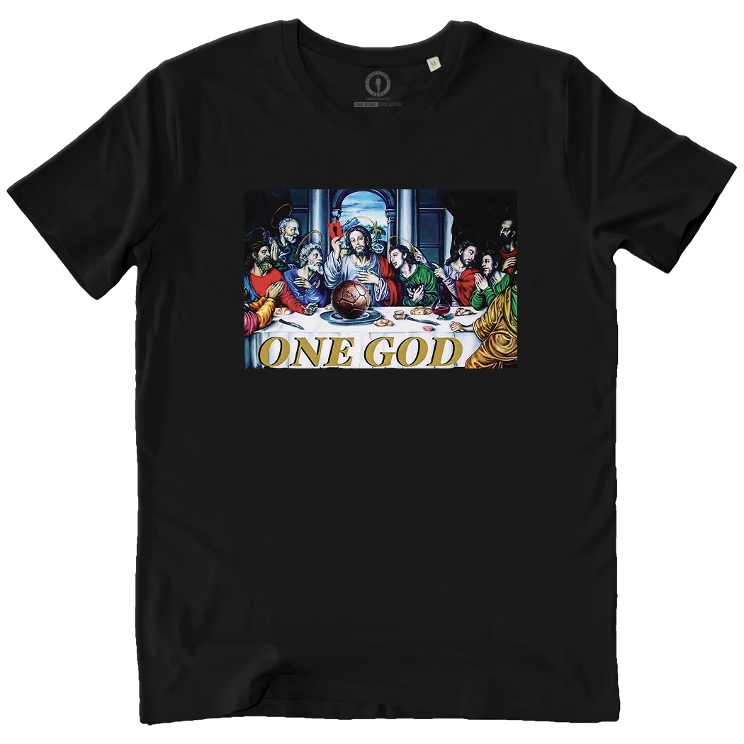 T-SHIRT UOMO - ONE GOD nera