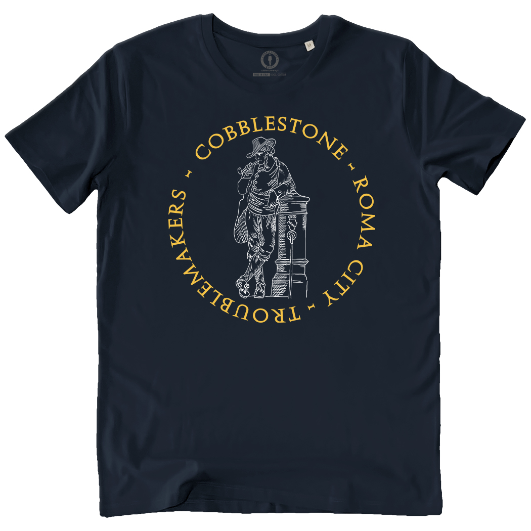T-SHIRT UOMO - TROUBLEMAKERS navy